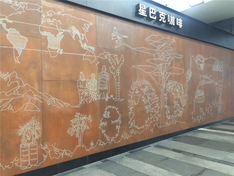 溧水耐候钢幕墙